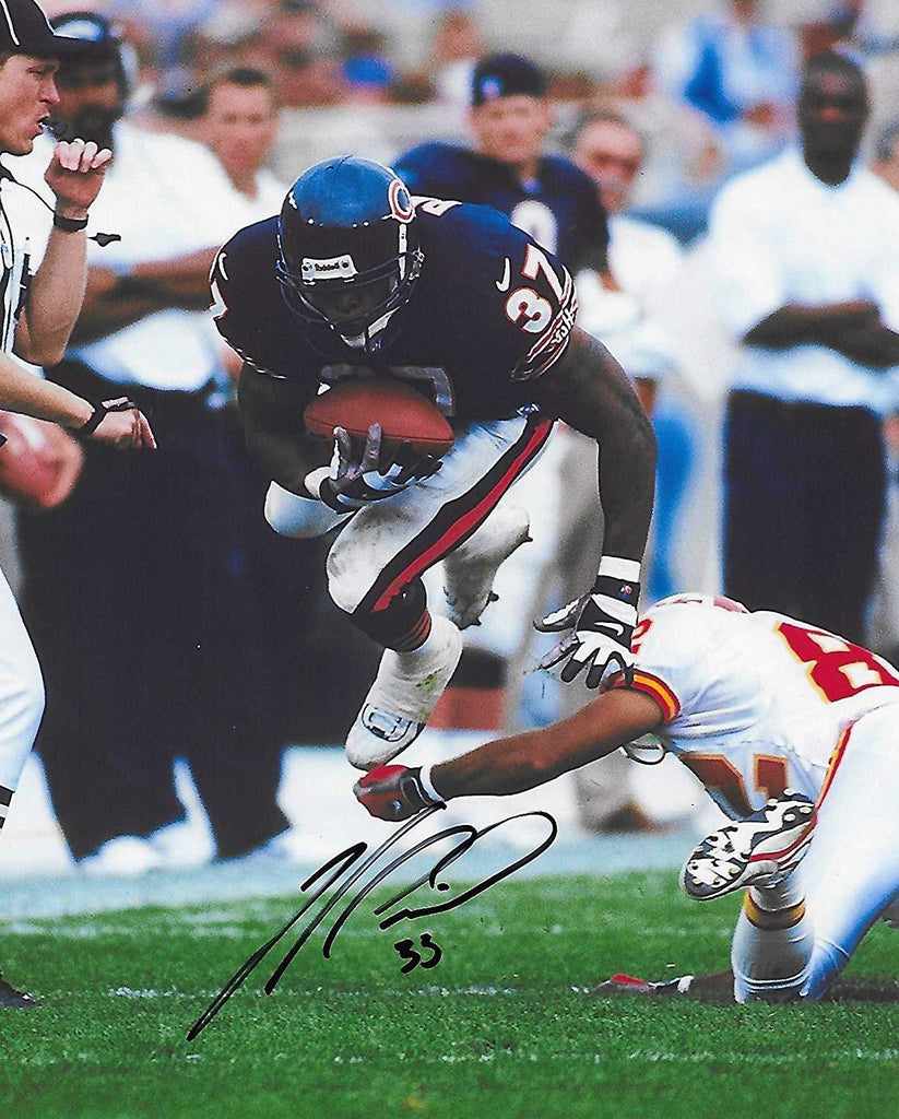 Tony Parrish Chicago Bears signed autographed, 8x10 Photo, proof COA