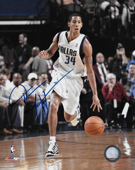 Devin Harris signed Dallas Mavericks basketball 8x10 photo COA