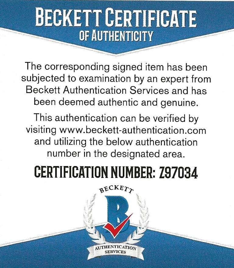 Jeremy Roenick Sharks Coyotes Blackhawks signed Hockey Puck proof Beckett COA