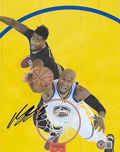 Mo Speights signed autographed Golden State Warriors 8x10 photo proof Beckett COA
