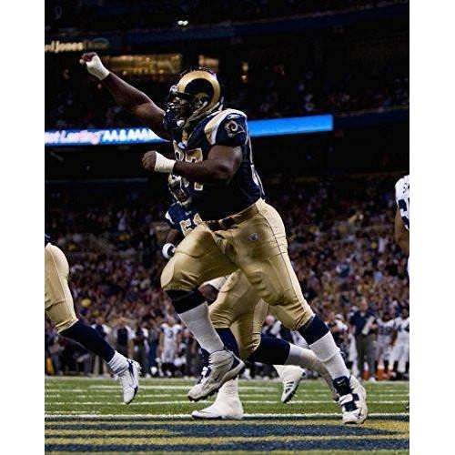 La'Roi Glover, St Louis Rams, Signed, Autographed, 8X10 Photo, a Coa Will Be Included