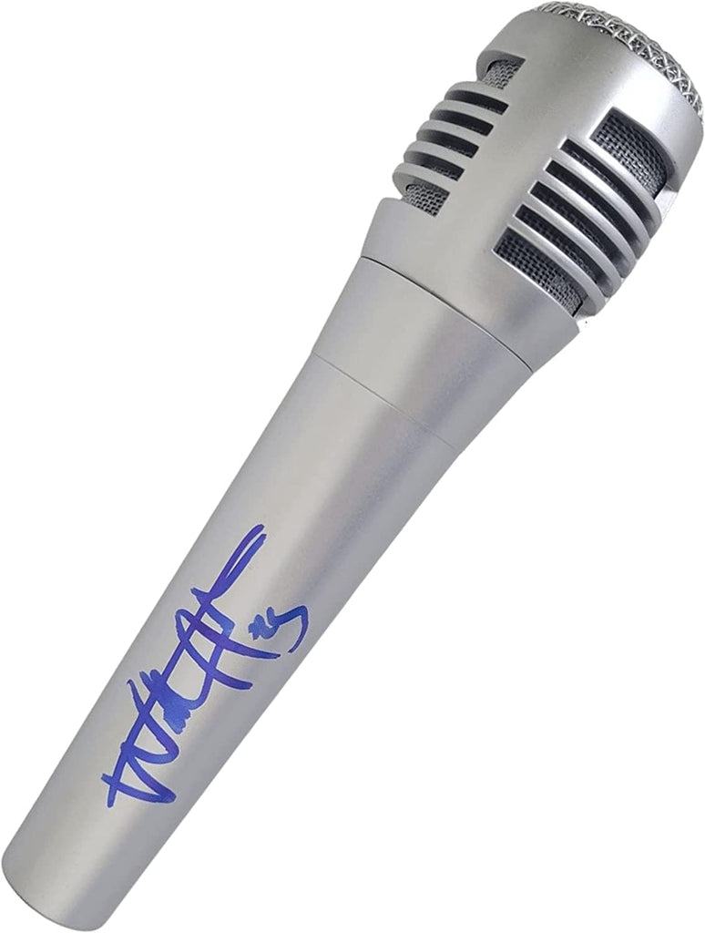 Billy Strings Bluegrass musician signed microphone COA exact Proof autograph mic Star