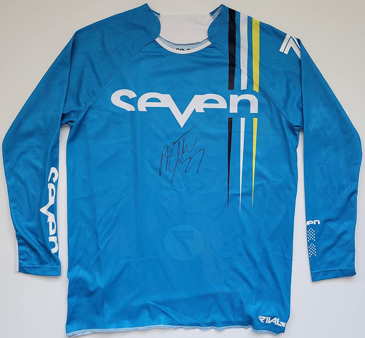 Malcolm Stewart Supercross Motocross signed Seven Jersey proof COA autographed.