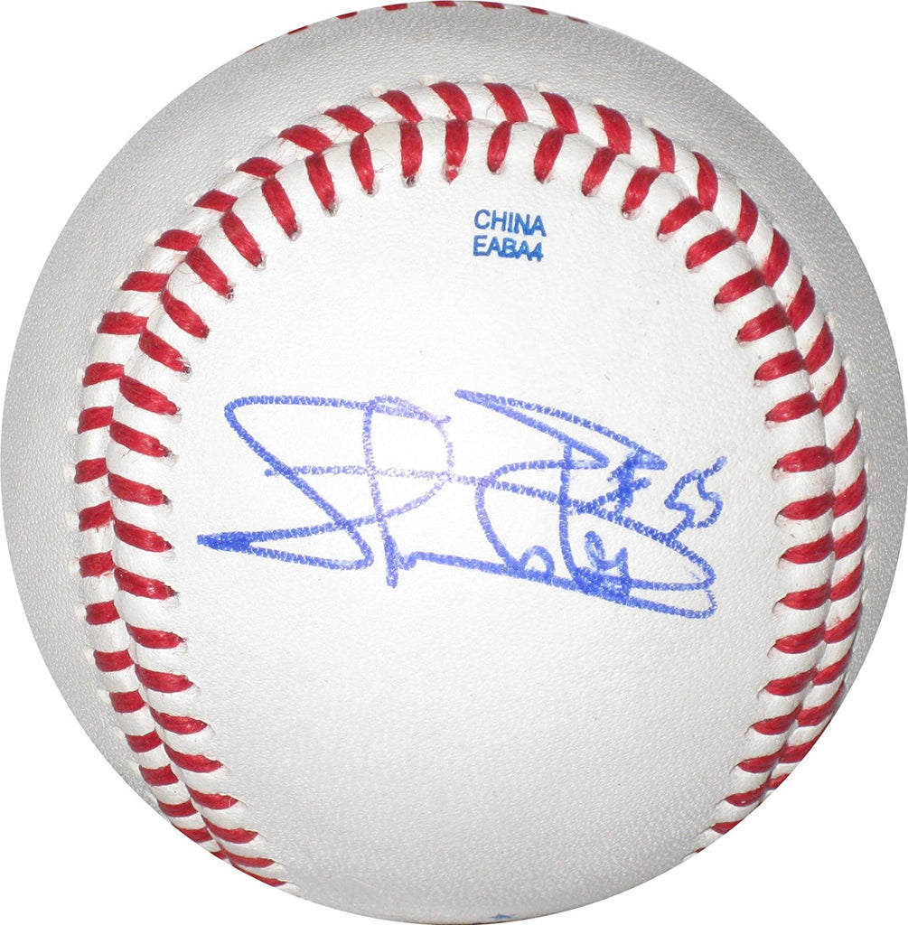 Shawn Estes San Francisco Giants signed autographed baseball COA exact proof