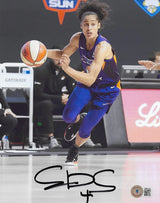 Skylar Diggins Smith signed Phoenix Mercury basketball 8x10 photo proof Beckett COA