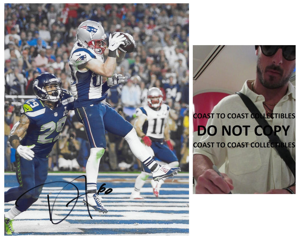 Danny Amendola signed New England Patriots 8x10 photo Proof COA autographed...