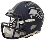 Zach Charbonnet Signed Seattle Seahawks Mini Football Helmet Proof COA Autographed