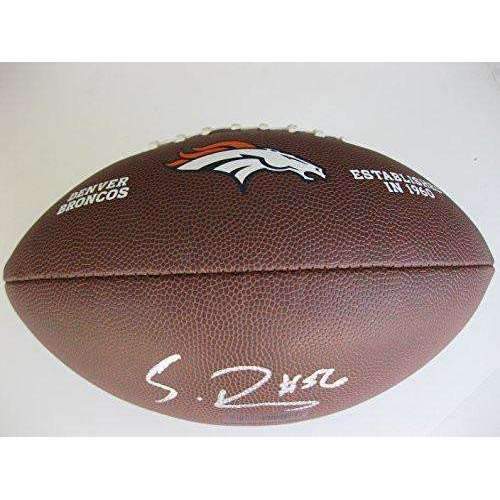 Shane Ray, Denver Broncos, Missouri, Signed, Autographed, NFL Logo Football, a COA with the Proof Photo of Shane Signing Will Be Included