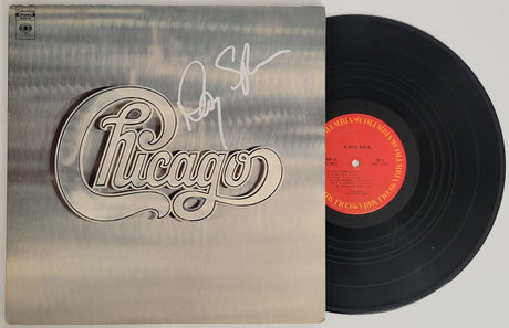 Danny Seraphine signed Chicago album vinyl record COA exact proof autographed STAR