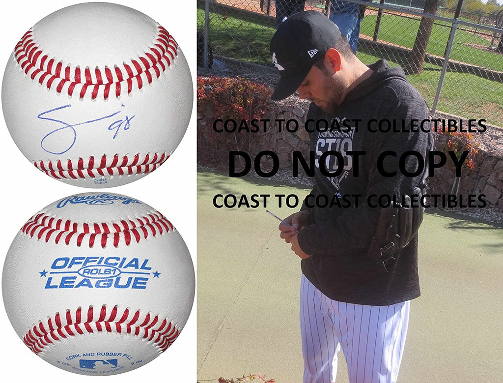 Joakim Soria Oakland A's Kansas City Royals signed autographed baseball proof