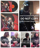 Halford Tipton Downing Binks Hill signed Judas Priest Stained Class album proof star