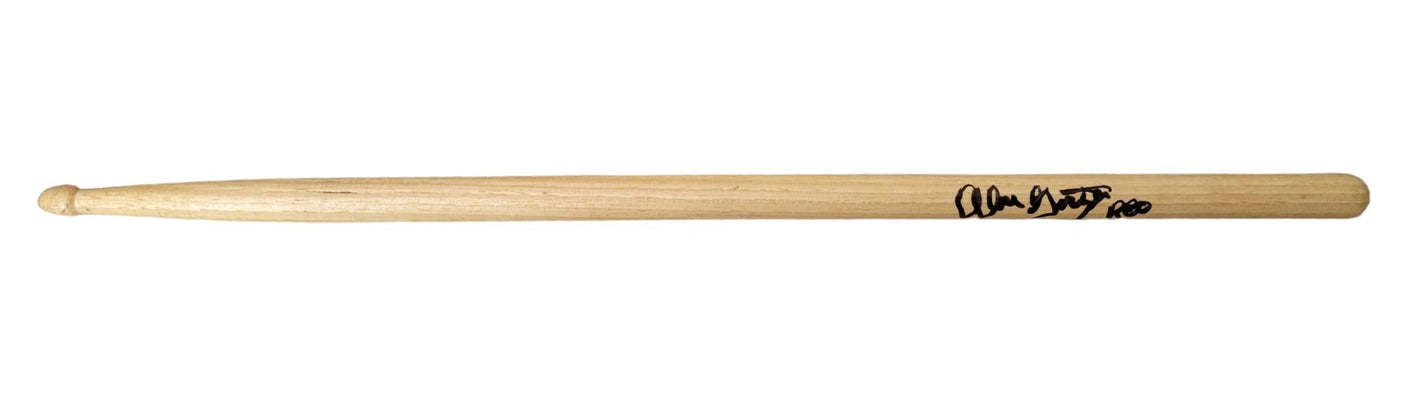 Alan Gratzer REO Speedwagon Drummer Signed Drumstick COA Proof Autographed,