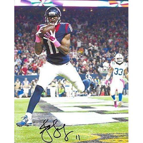 Jaelen Strong Houston Texans, ASU, Signed, Autographed, 8X10 Photo, a COA with the Proof Photo of Jaelen Signing Will Be Included.