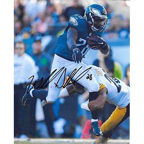 Wendall Smallwood, Philadelphia Eagles, West Virginia, Signed, Autographed, 8X10 Photo, a COA with the Proof Photo of Wendall Signing Will Be Included-