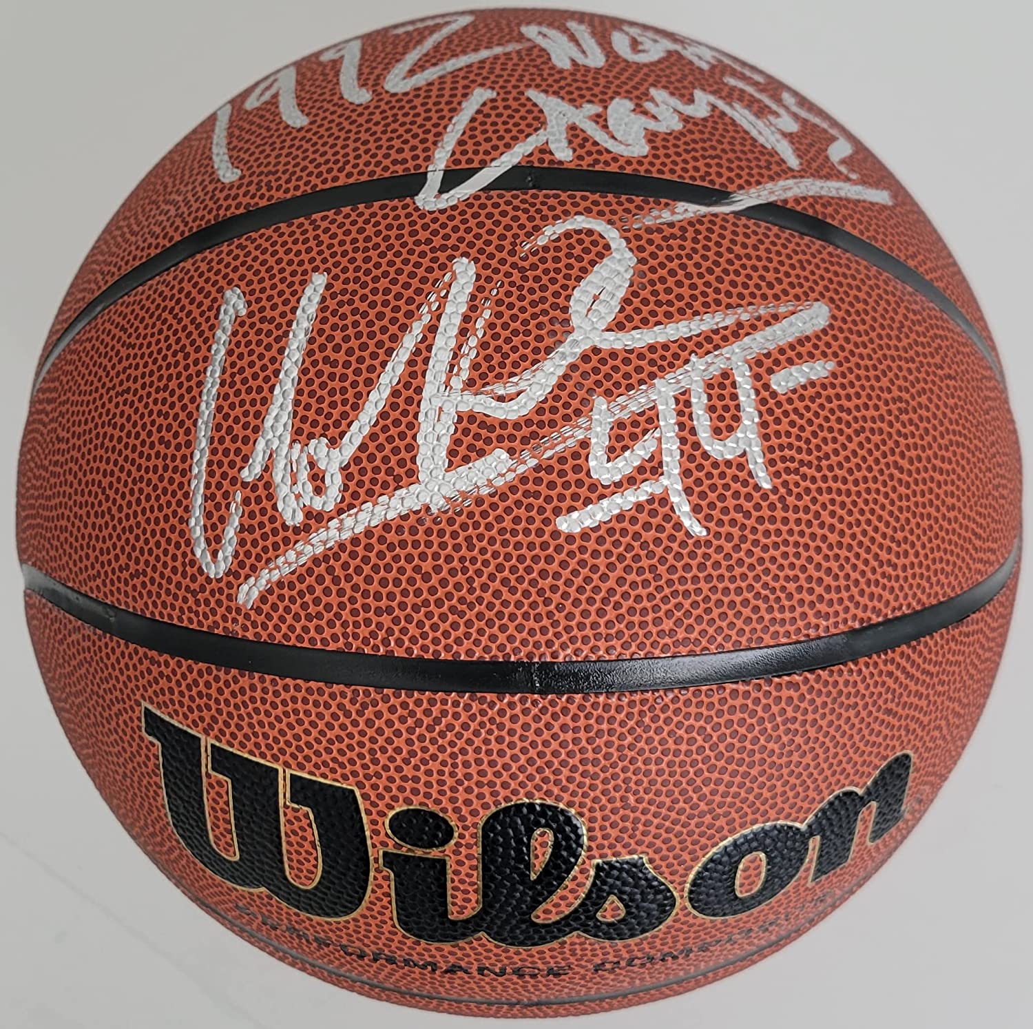 Cherokee Parks Duke Blue Devils signed NCAA basketball COA proof autographed