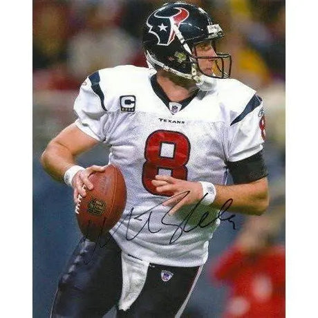 Matt Schaub, Houston Texans, Atlanta Falcons, Signed, Autographed, 8x10, Photo, Coa with Proof