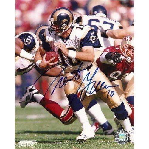 Trent Green, St Louis Rams, Signed, Autographed, 8x10, Photo, Coa, Rare Hard Photo to Find