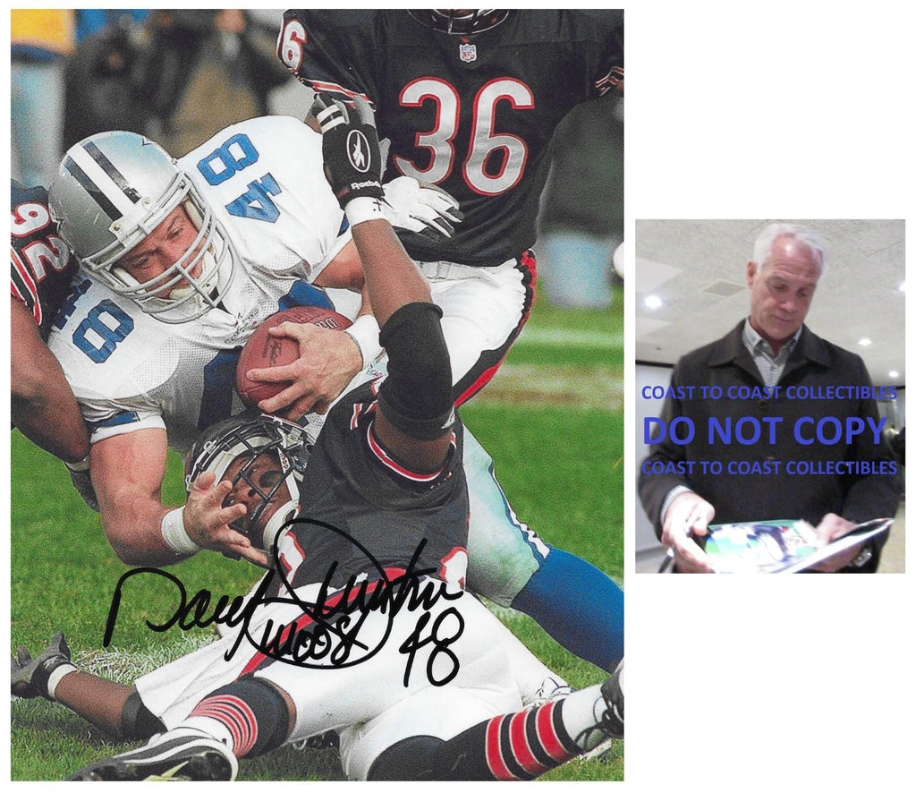 Daryl Johnston Signed Dallas Cowboys Football 8x10 Photo proof COA autographed...