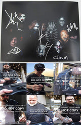 Slipknot metal band signed autographed 11X14 photo,proof COA, STAR