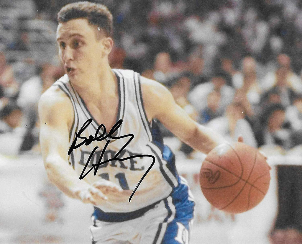 Bobby Hurley Duke Blue Devils signed, autographed, Basketball 8x10 photo,COA proof