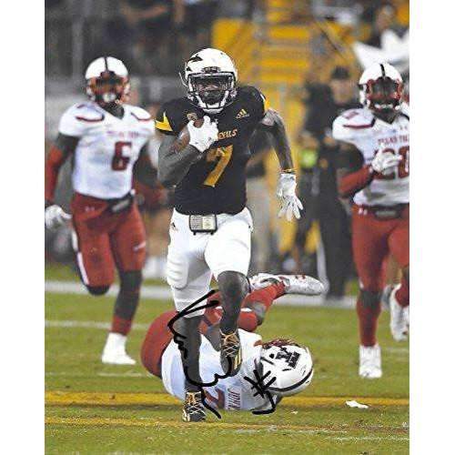 Kalen Ballage, Arizona State Sun Devils, ASU, Signed, Autographed, 8X10 Photo, a COA with the Proof Photo of Kalen Signing Will Be Included..