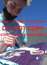 Katie Lou Samuelson signed autographed UConn Huskies basketball 8x10 photo COA proof.