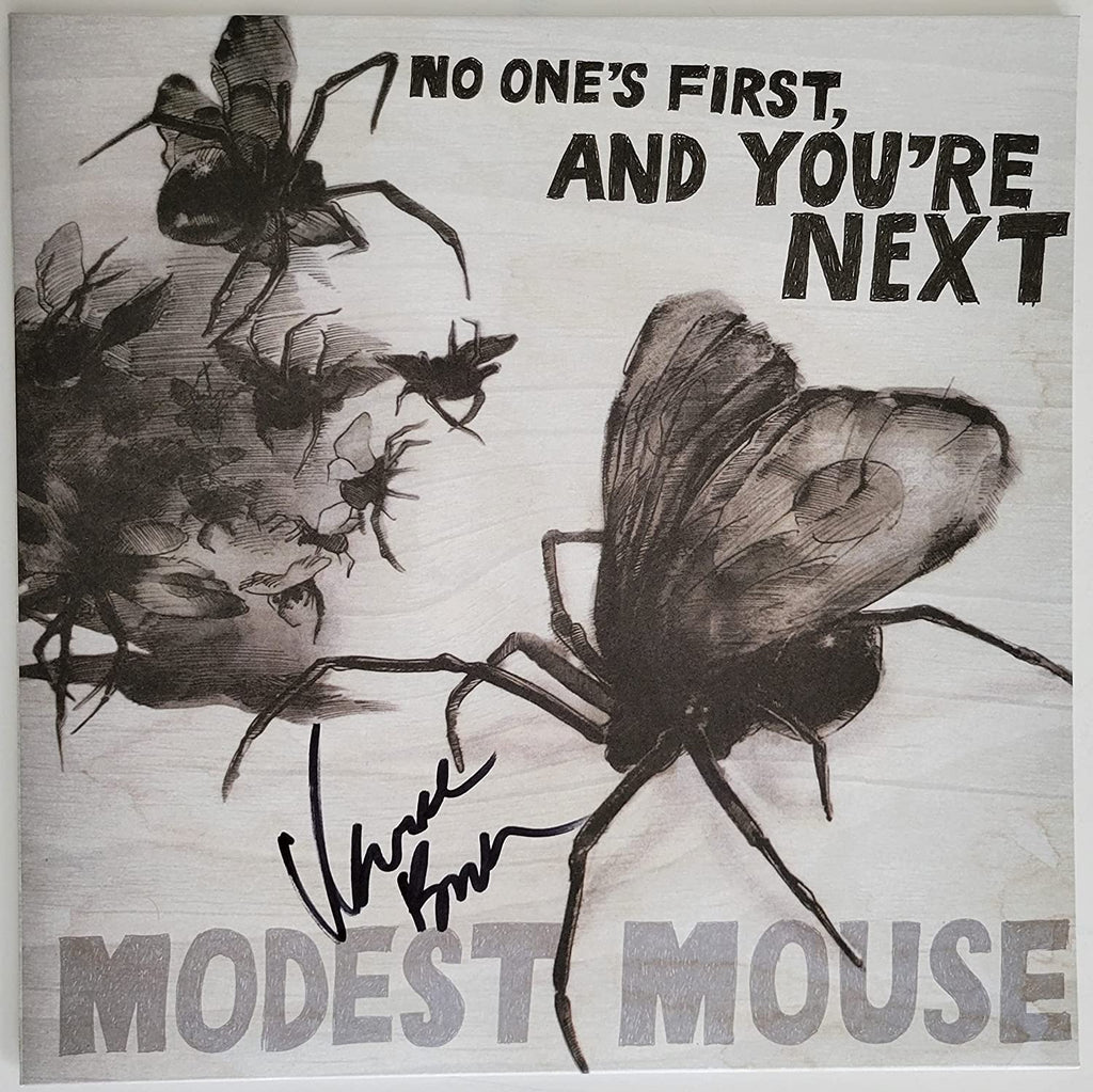 Isaac Brock signed Modest Mouse No Ones First, And Youre Next album exact Proof STAR