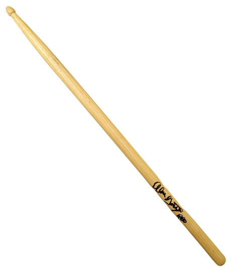 Alan Gratzer REO Speedwagon Drummer Signed Drumstick COA Proof Autographed,