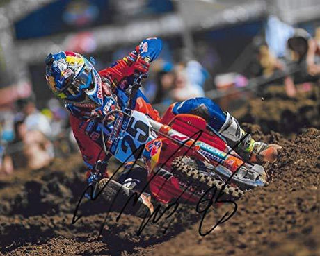 Marvin Musquin, Supercross, Motocross, signed autographed 8x10 photo, COA with the proof photo will be included,