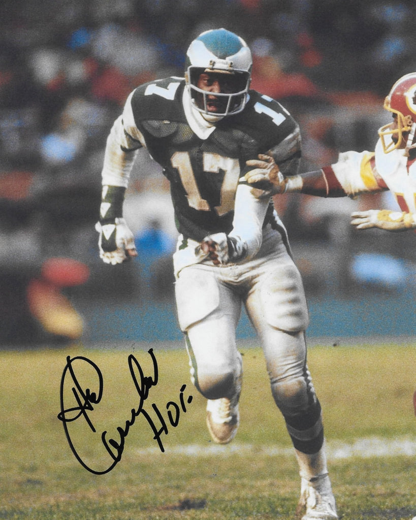 Harold Carmichael signed Philadelphia Eagles 8x10 football photo COA Proof autographed