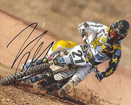Jason Anderson, Supercross, Motocross, Signed, Autographed, 8X10 Photo, a COA with the Proof Photo of Jason Signing Will Be Included/.