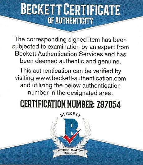 Adam Oates Red Wings Blues Bruins Oilers signed Hockey Puck proof Beckett COA