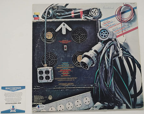 Pete Townshend The Who signed Who are you album vinyl record proof Beckett COA STAR