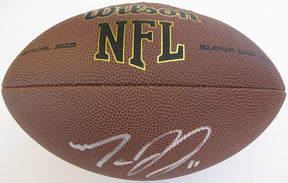 Marvin Jones Jacksonville Jaguars Lions signed NFL football proof Beckett COA autograph