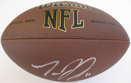 Marvin Jones Jacksonville Jaguars Lions signed NFL football proof Beckett COA autograph