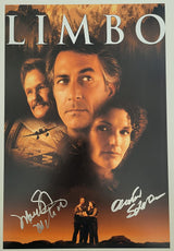 David Strathairn Mary Elizabeth Mastrantonio signed Limbo 12x18 photo proof COA STAR