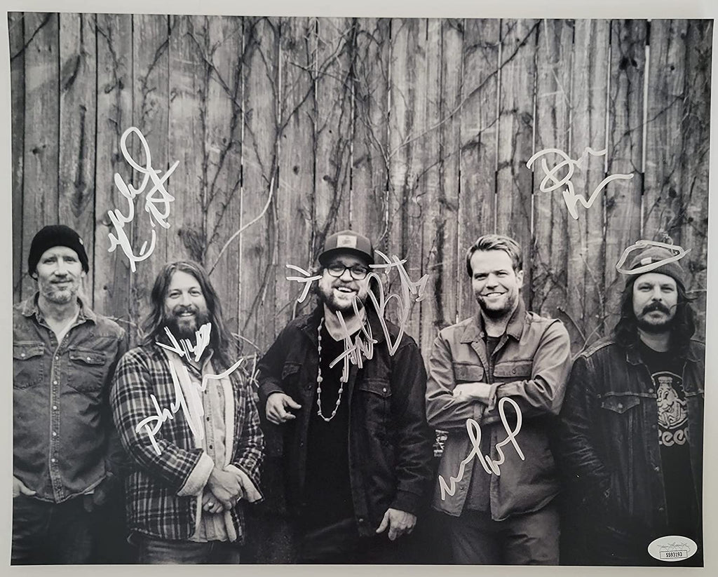 Greensky Bluegrass signed 11X14 band photo JSA COA autographed STAR