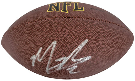 Marquise Brown Signed Football Proof COA Autographed Arizona Cardinals Ravens