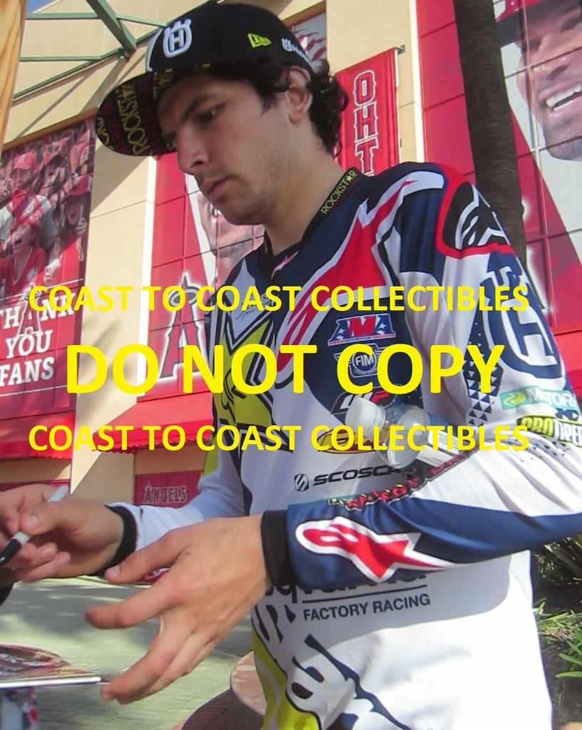 Jason Anderson, Supercross, Motocross, Signed, Autographed, 8X10 Photo, a COA with the Proof Photo of Jason Signing Will Be Included``