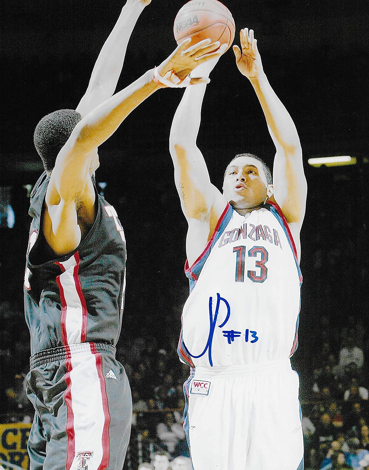 J. P. Batista signed Gonzaga Bulldogs basketball 8x10 photo COA