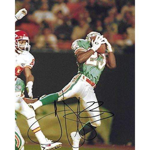 Troy Vincent, Miami, Dolphins, Signed, Autographed, Football 8x10 Photo, a COA Will Be Included.