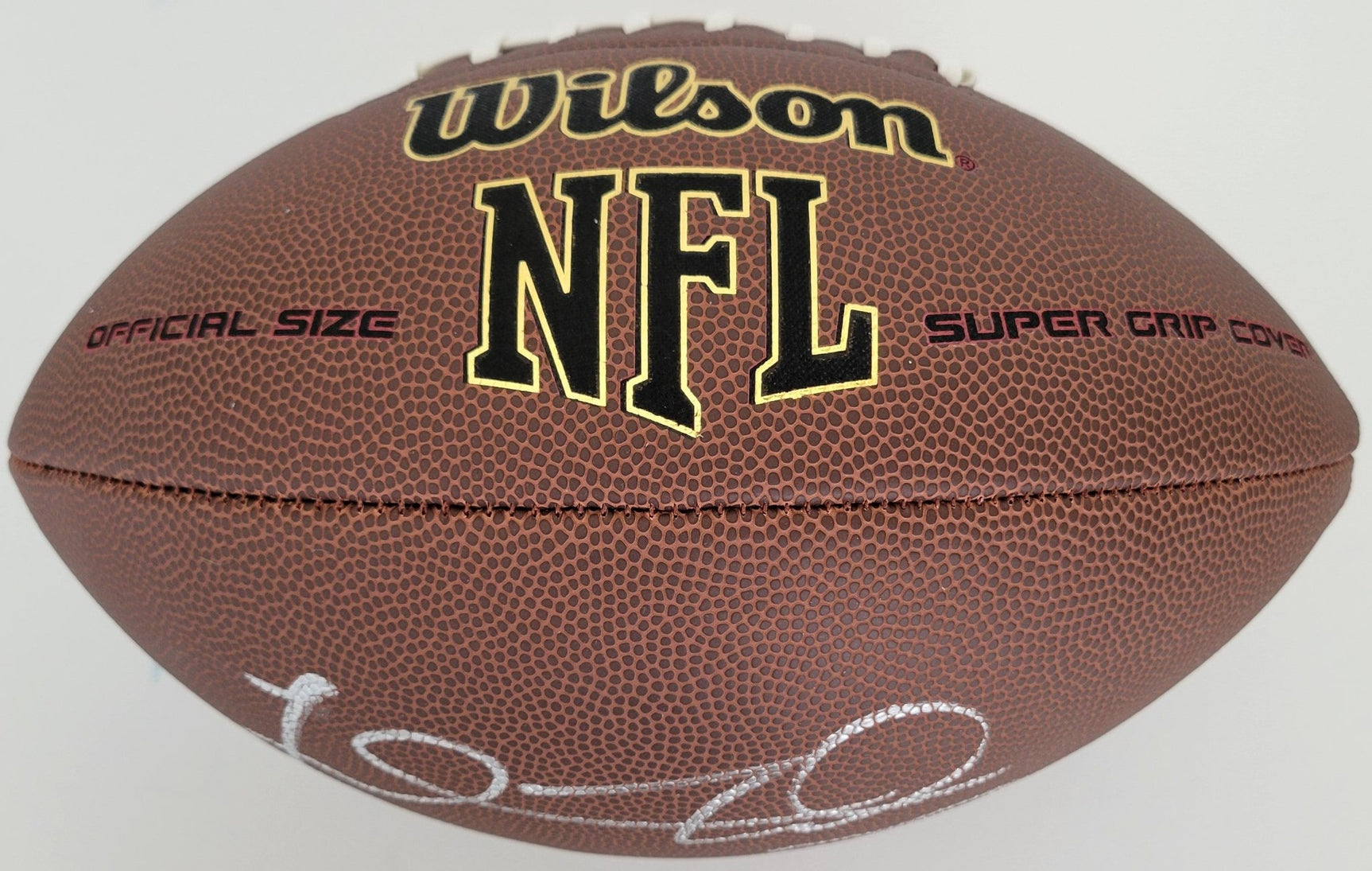 Fred Taylor Jacksonville Jaguars Gators signed NFL football COA proof autograph