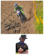 Dylan Ferrandis supercross motocross racer signed 8x10 photo COA proof autographed.
