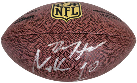 DeAndre Hopkins Cardinals Texans Clemson signed Duke football proof Beckett COA