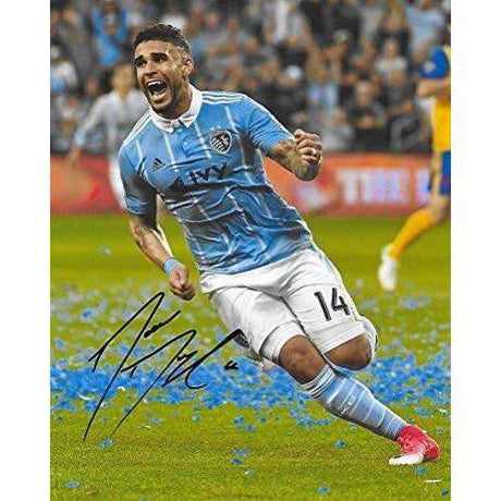Dom Dwyer, Sporting Kansas City, Signed, Autographed, 8x10 Photo, a Coa with the Proof Photo of Dom Signing Will Be Included..
