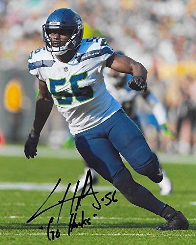Cliff Avril Seattle Seahawks signed, autographed 8x10 photo, proof COA