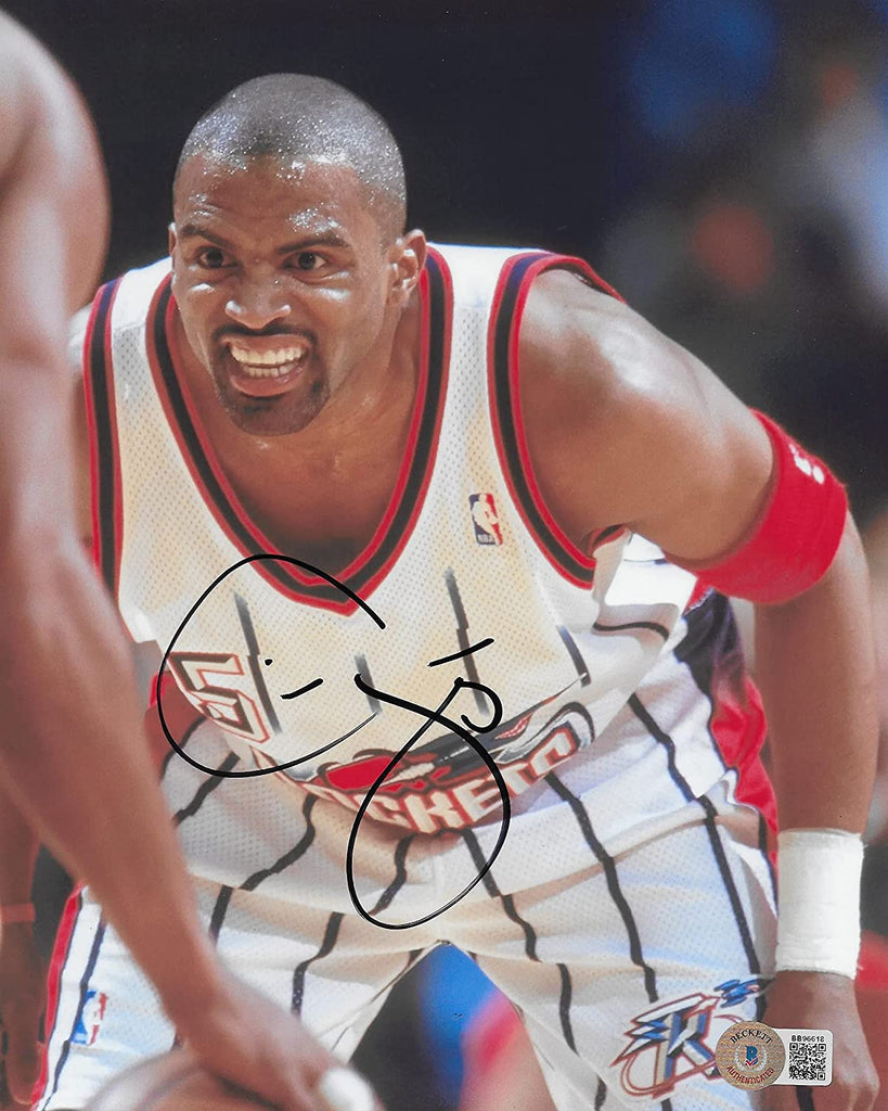 Cuttino Mobley signed autographed Houston Rockets 8x10 photo Beckett COA.
