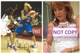Nancy Lieberman signed Detroit Shock basketball 8x10 photo COA Proof autographed.