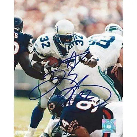 Ricky Watters, Seattle Seahawks, Signed, Autographed, 8x10 Photo, a COA with the Proof Photo of Ricky Signing the Photo Will Be Included'