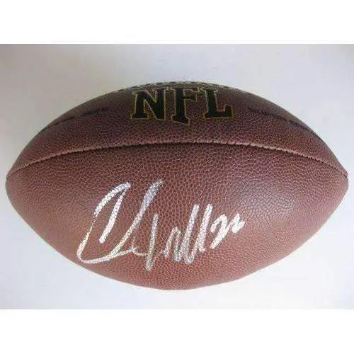 Chris Wells, Beanie Wells, Arizona Cardinals, Ohio State, Buckeyes, Signed, Autographed, Nfl Football, a Coa with the Proof Photo of Chris Signing Will Be Included with the Football